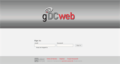 Desktop Screenshot of gdcweb.geologic.com