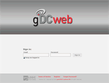 Tablet Screenshot of gdcweb.geologic.com